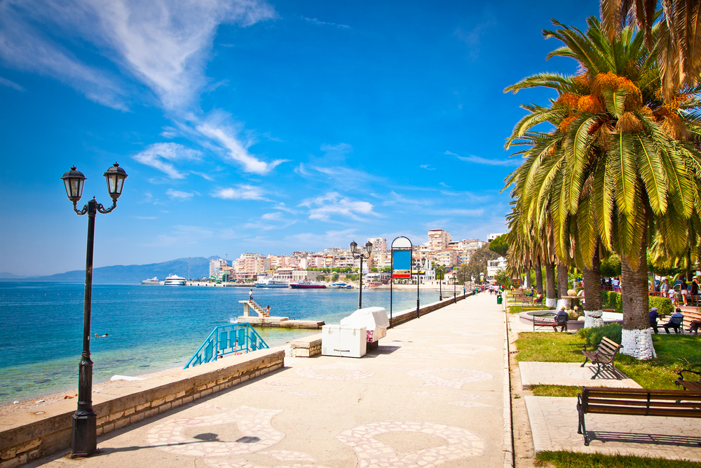 Promenade in Saranda