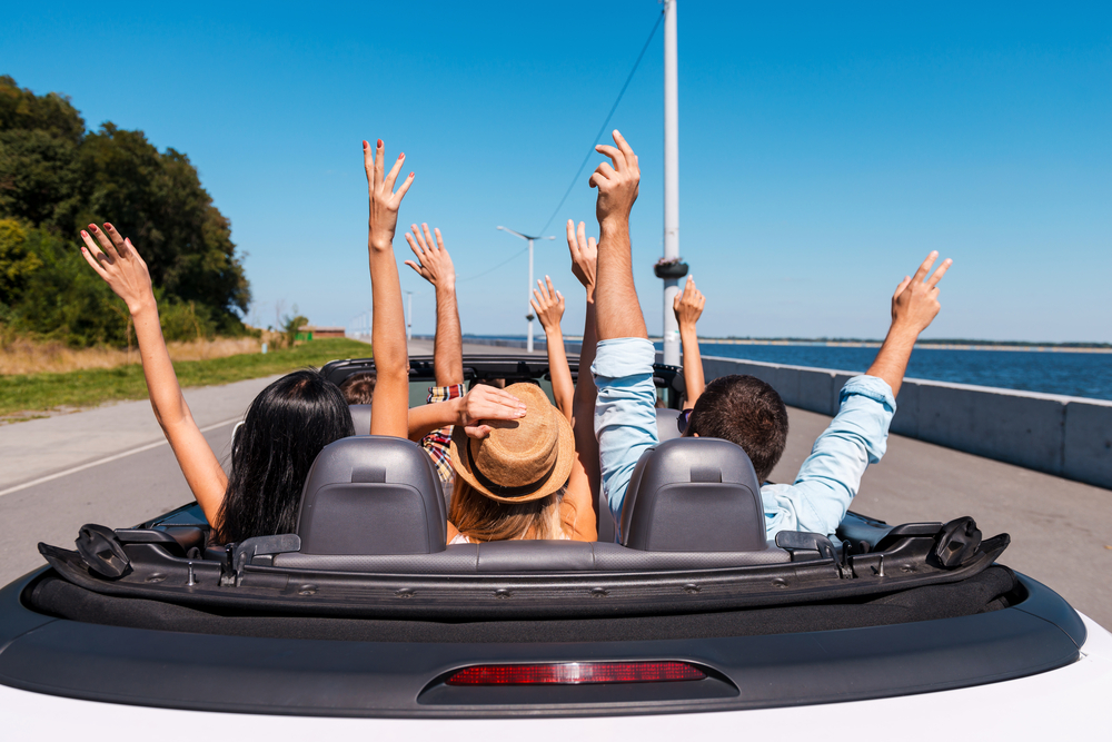 Renting a car with friends