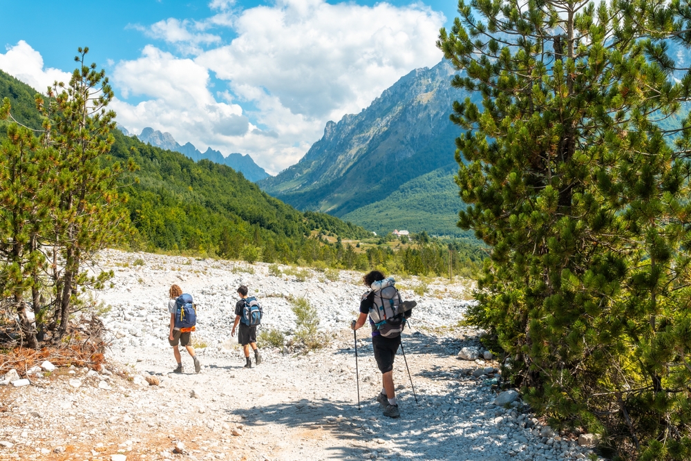 Theth to Valbona Trail