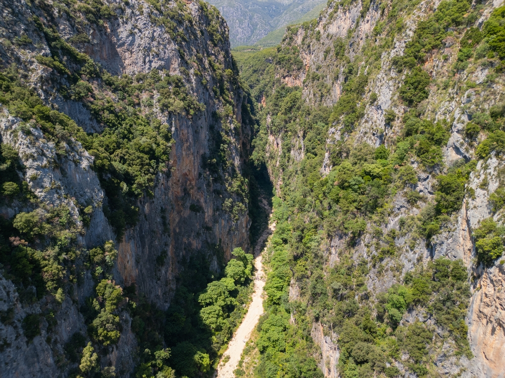 Gjipe Beach Canyon Trail