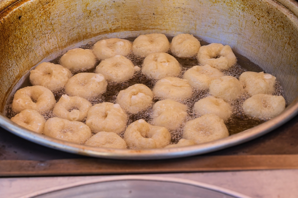 Albanian Pastries in Oil