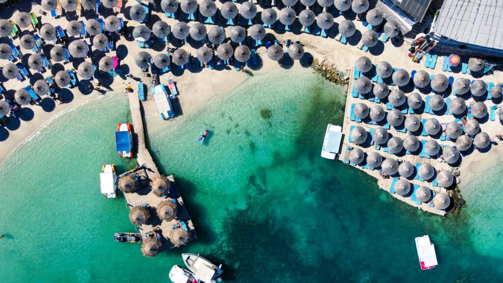 Ksamil beach