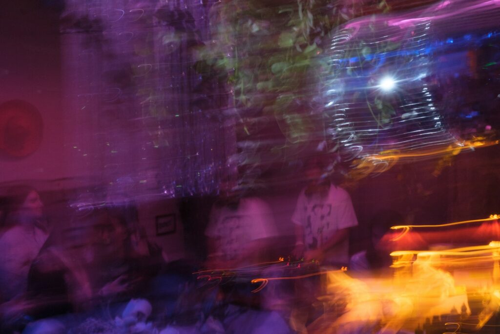 Rooftop party with DJs